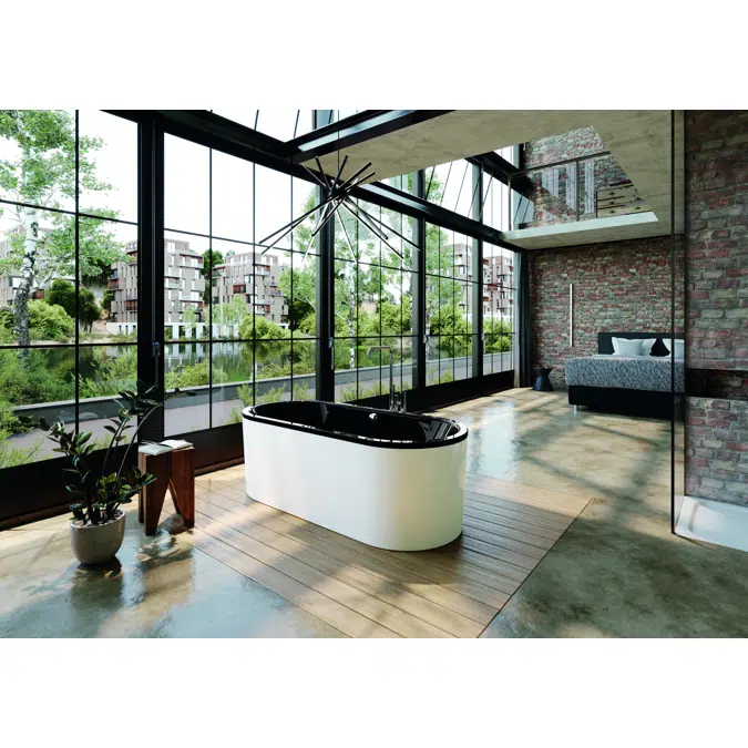 CLASSIC DUO OVAL freestanding 1800x800x420 Mod. 111-7