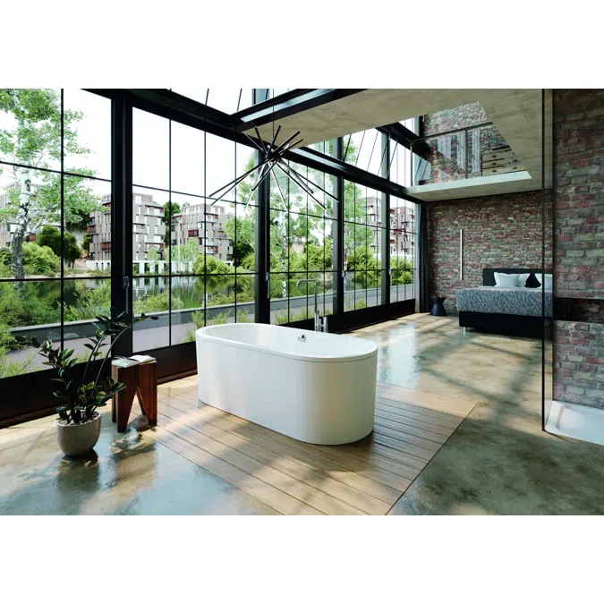 CLASSIC DUO OVAL freestanding 1800x800x420 Mod. 111-7