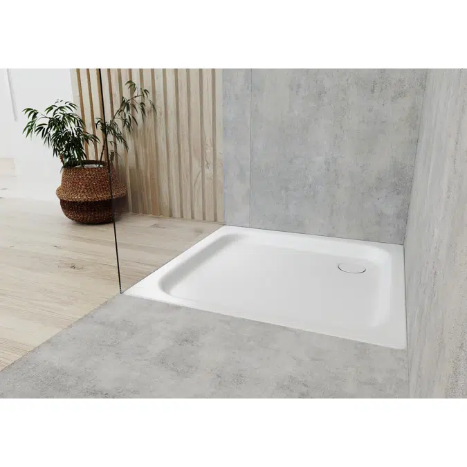 DUSCHPLAN WITH TRAY SUPPORT 800x1000 Mod. 546-2