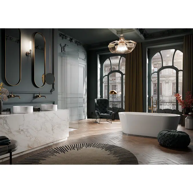 MEISTERSTÜCK CLASSIC DUO OVAL 1800x800x420 Mod. 1111