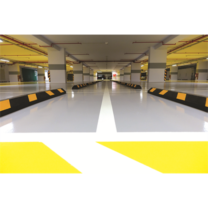 Smooth, self-leveling, solvent-free epoxy-flooring for industry, garages, hotels with DUROFLOOR 11