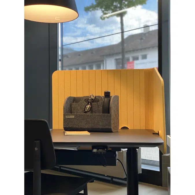 Acoustic Desk Division Wrap Performance