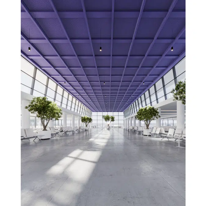 Acoustic Ceiling Grid Modular Mero