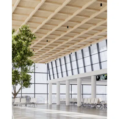 Acoustic Ceiling Grid Modular Mero için görüntü
