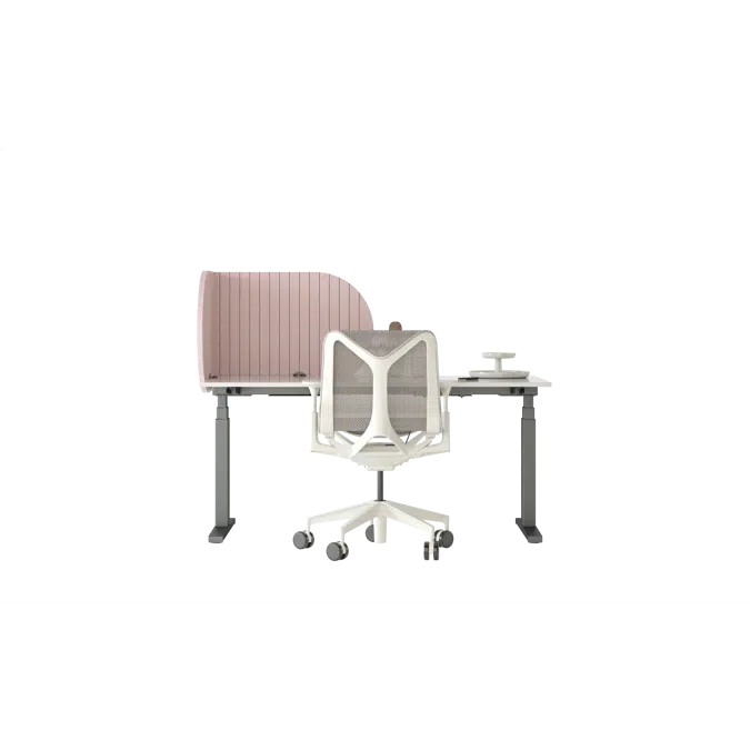 Acoustic Desk Division Half Moon