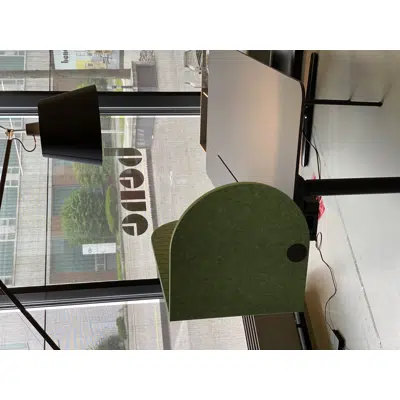 Image for Acoustic Desk Division Half Moon