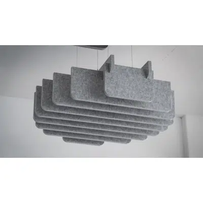 Image for Acoustic Ceiling Baffle Nebula Modular