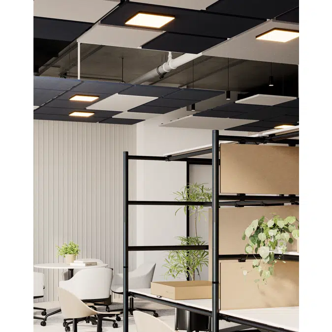 Acoustic Bespoke Ceiling Panel System Piet