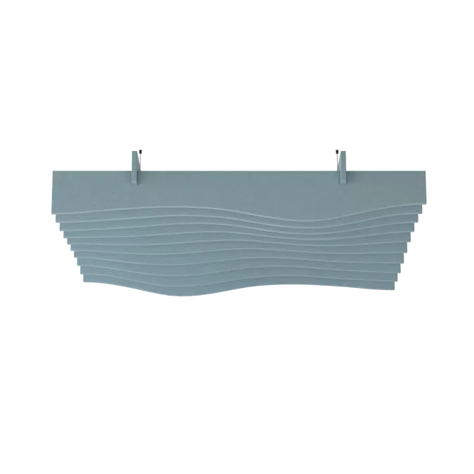 Acoustic Ceiling Baffle Wave Modular