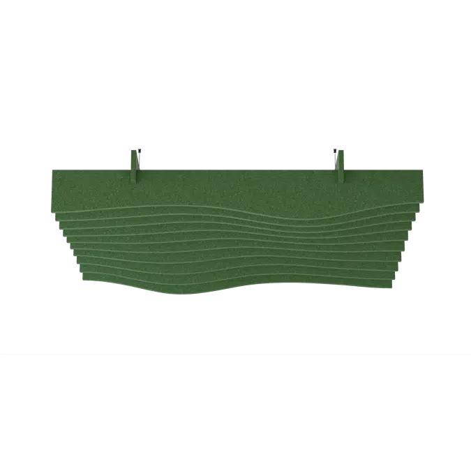 Acoustic Ceiling Baffle Wave Modular