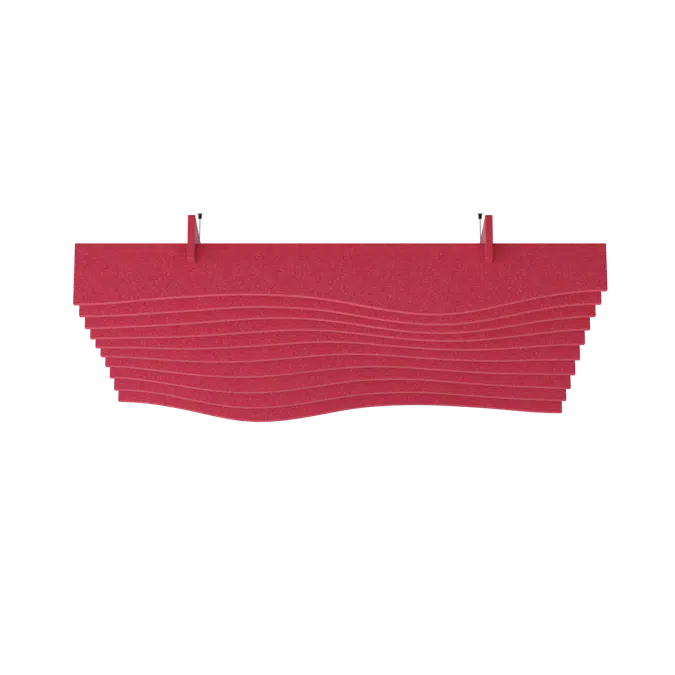 Acoustic Ceiling Baffle Wave Modular