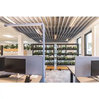 Image for Acoustic Ceiling Baffle Wave Modular