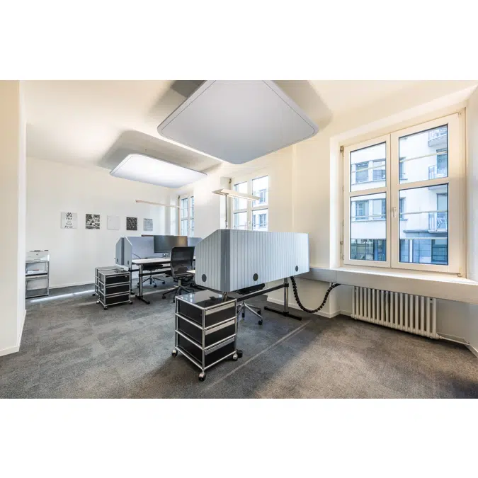 Acoustic Desk Division Wrap