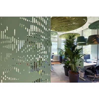 Image for Acoustic Ceiling Panel Jungle