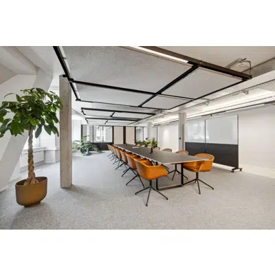 Image for Acoustic Room Divider Whiteboard Grafo