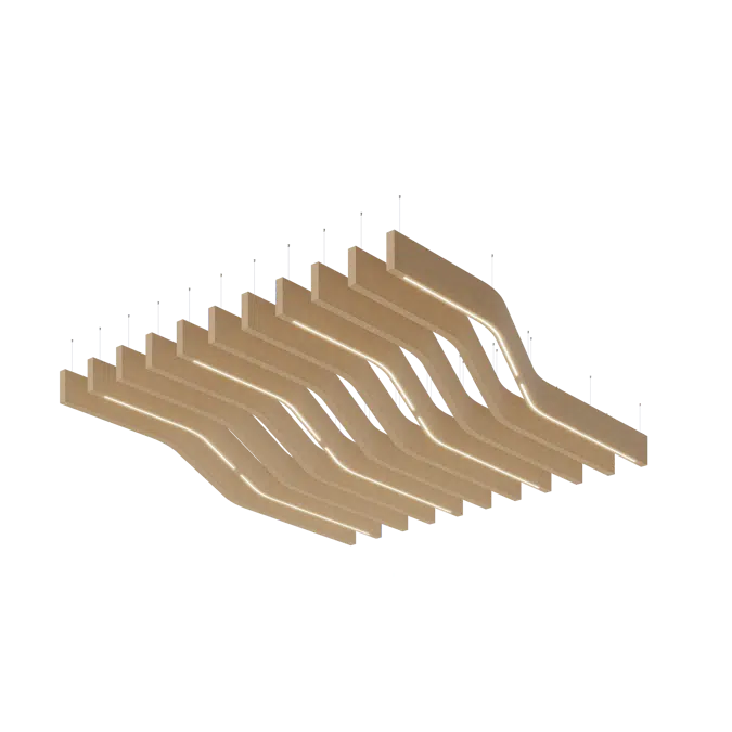 Acoustic Volumetric Baffle Libra