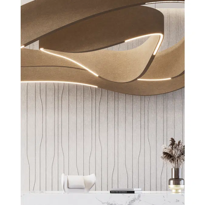 Acoustic Volumetric Baffle Libra