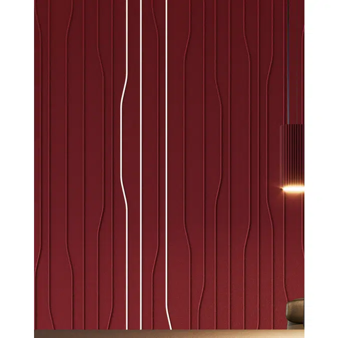 Acoustic Volumetric Wall Covering Trace