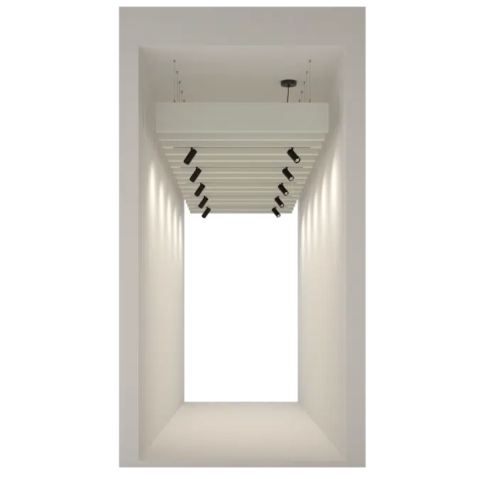 Volumetric Ceiling Baffle Balken