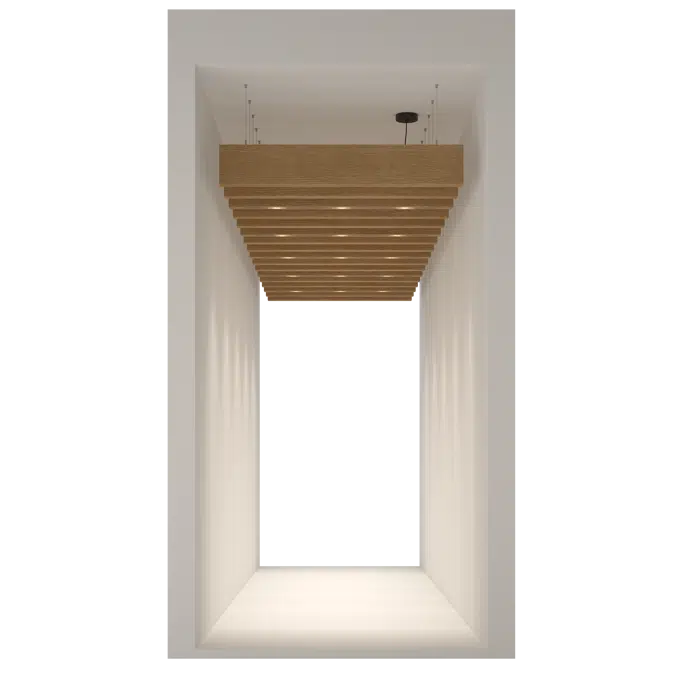 Volumetric Ceiling Baffle Balken