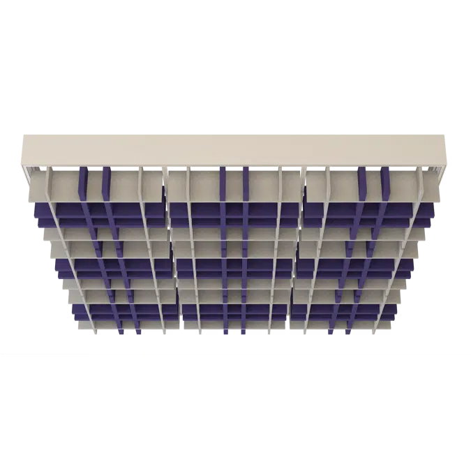 Acoustic Ceiling Tile Plaid