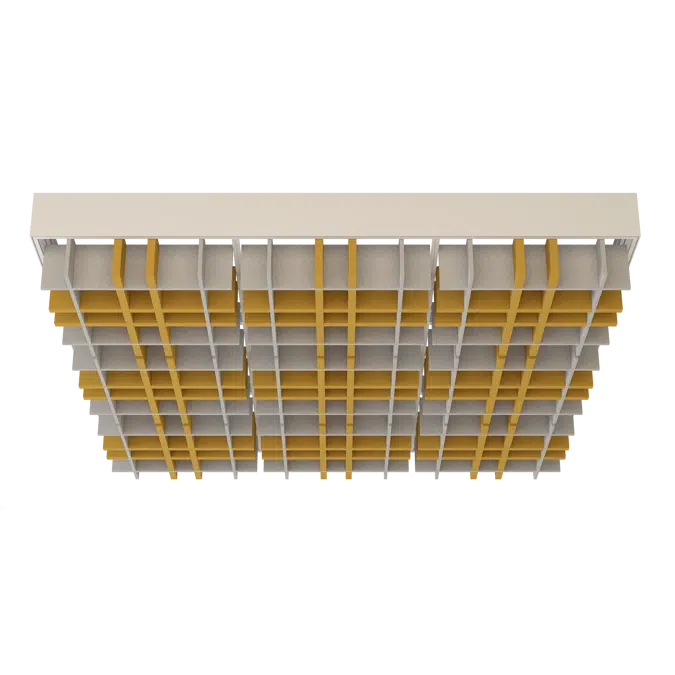 Acoustic Ceiling Tile Plaid