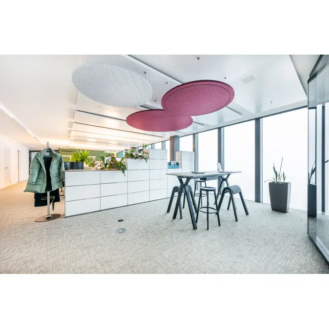 Acoustic Ceiling Panel Round