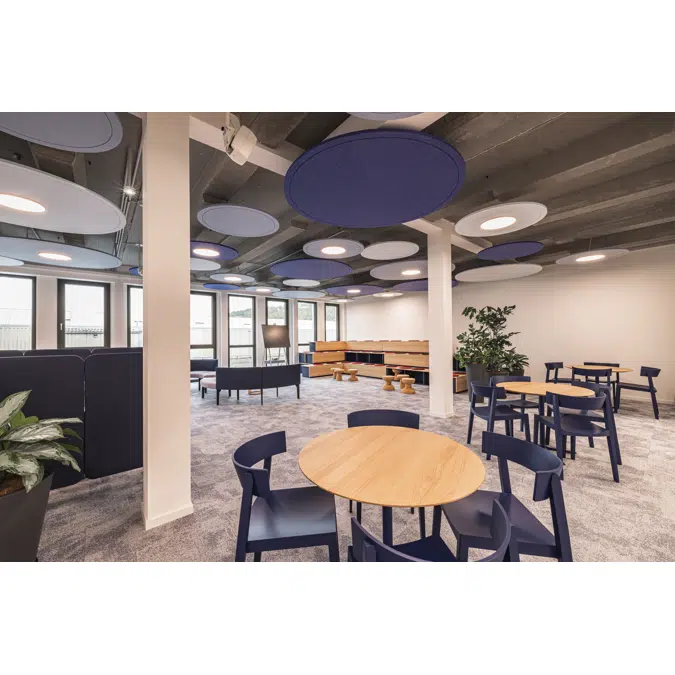 Acoustic Ceiling Panel Round