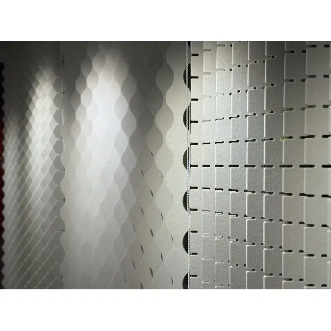 Acoustic Retractable Room Division Pixels