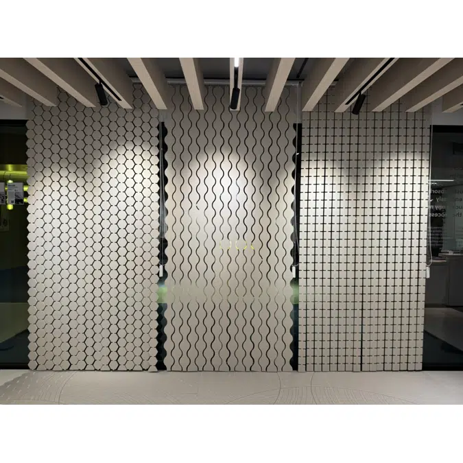 Acoustic Retractable Room Division Pixels