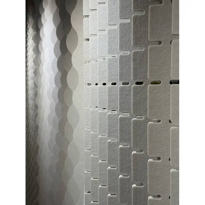 Acoustic Retractable Room Division Pixels