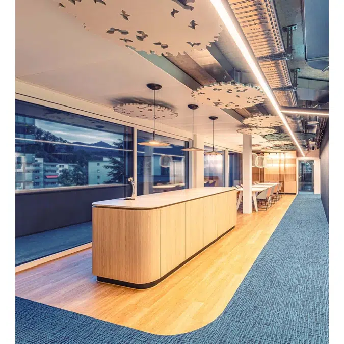 Acoustic Ceiling Panel Forest