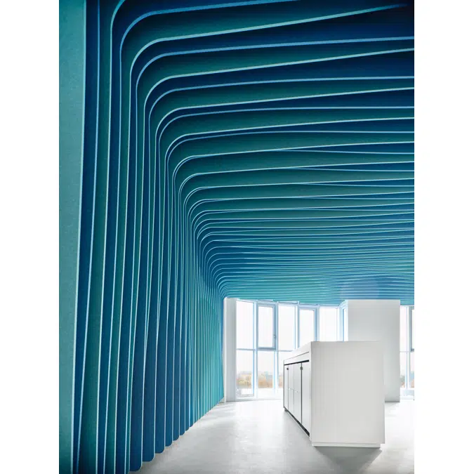 Acoustic Ceiling Baffle Fusion