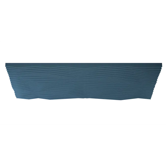 Acoustic Ceiling Baffle Straight Bespoke