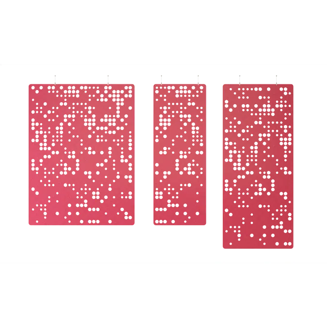 Acoustic Hanging Division Braille