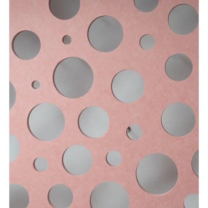 Acoustic Ceiling Panel Rectangle Bubbles