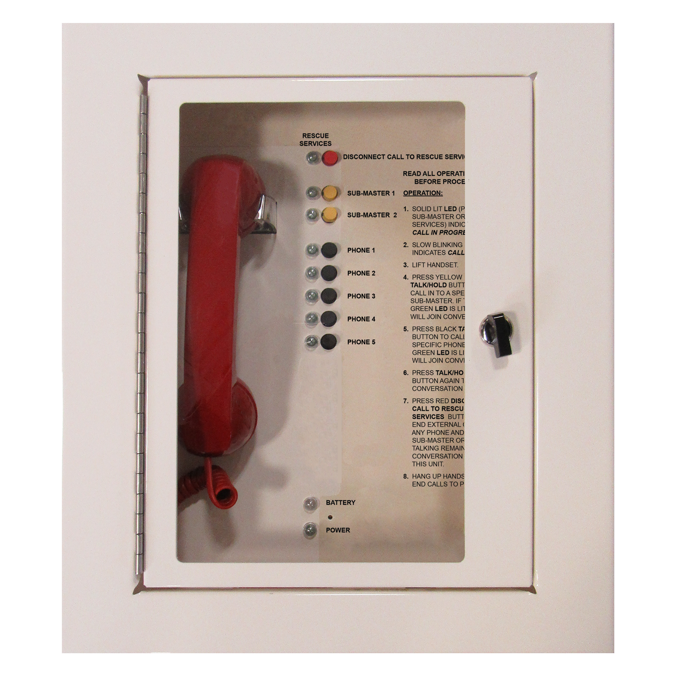 BIM objects Free download! 2500205FM 5 Call Box Station (Flush Mount