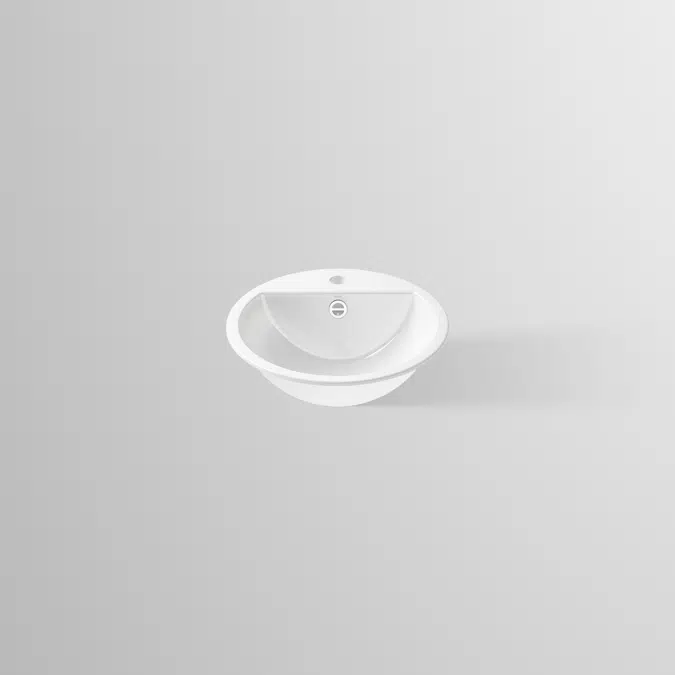 Built-in basin EB.S450H with overflow