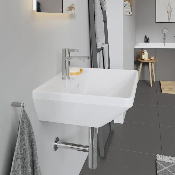 D-Neo Washbasin White High Gloss 550 mm - 236655