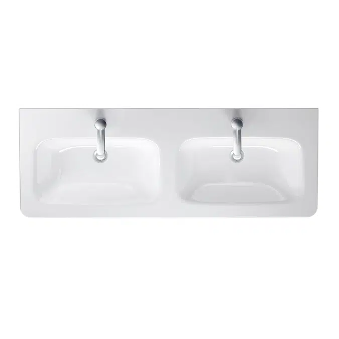 DuraStyle Double washbasin, double furniture washbasin 233813