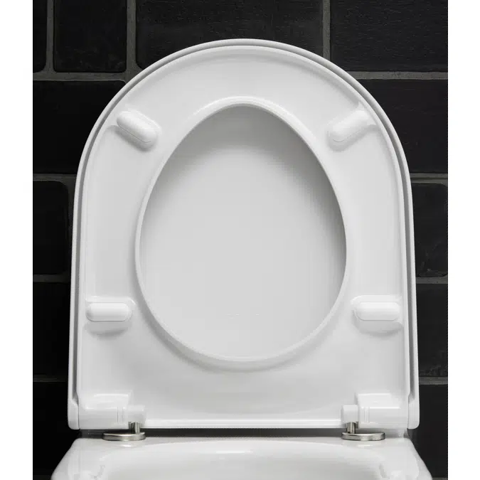 Starck 3 Toilet seat White  431x442x42 mm - 006779