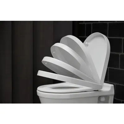 изображение для Starck 3 Toilet seat White  431x442x42 mm - 006779