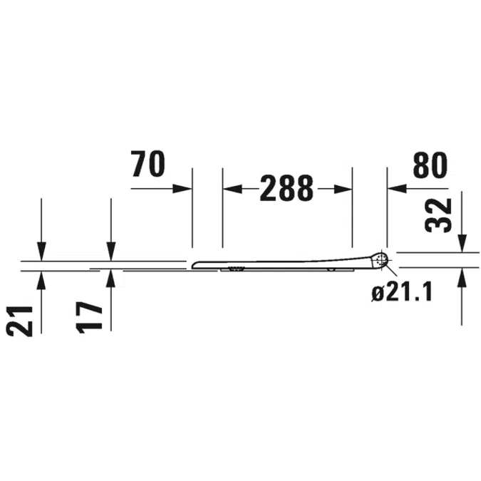 Duravit Starck 3 Inodoro de pie - 006779