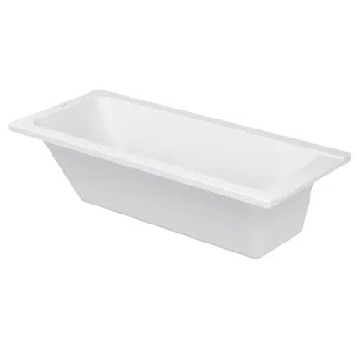 billede til D-Code Bathtub White  1600x700 mm - 700096