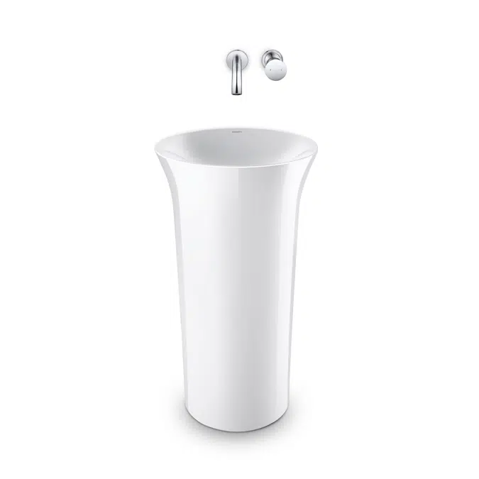 270350 White Tulip Freestanding washbasin