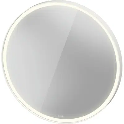 Зображення для L-Cube Mirror  Mirrored, White aluminum Matt - LC7376
