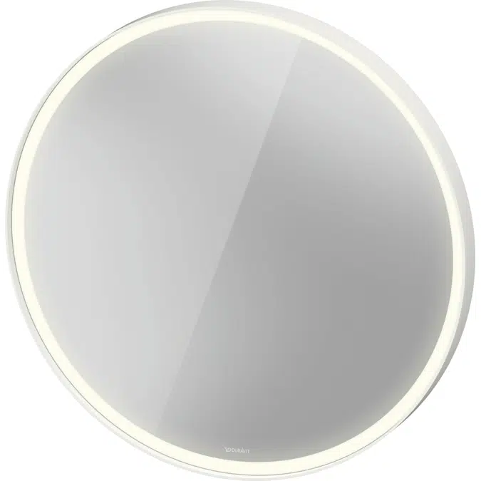 L-Cube Mirror  Mirrored, White aluminum Matt - LC7376