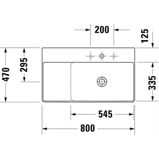 DuraSquare sink 234980