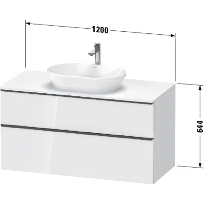 Image for DE4969 D-Neo Vanity unit wall-mounted