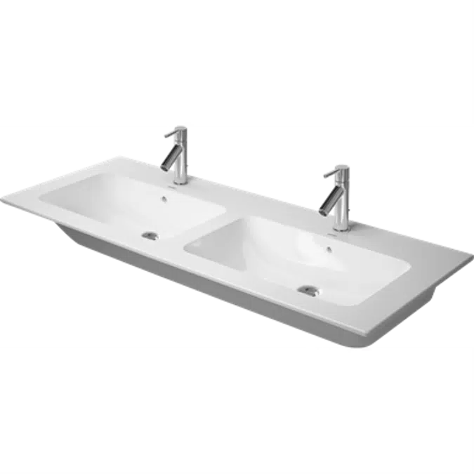 ME by Starck Lavabo doble Blanco Brillante 1300 mm - 233613